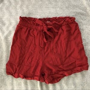 High waist shorts